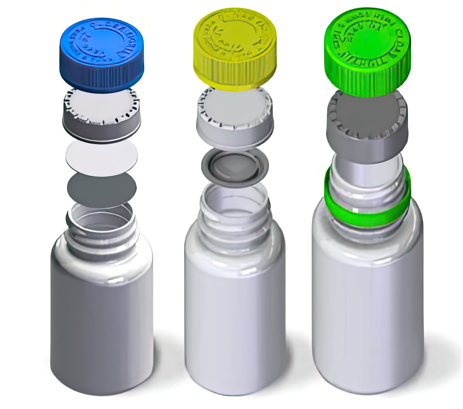 Sample Pack - Child Resistant Pop Top Bottles & Container