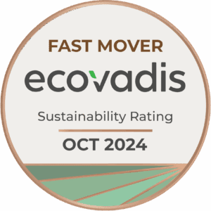 EcoVadis Fast Mover Badge October 2024