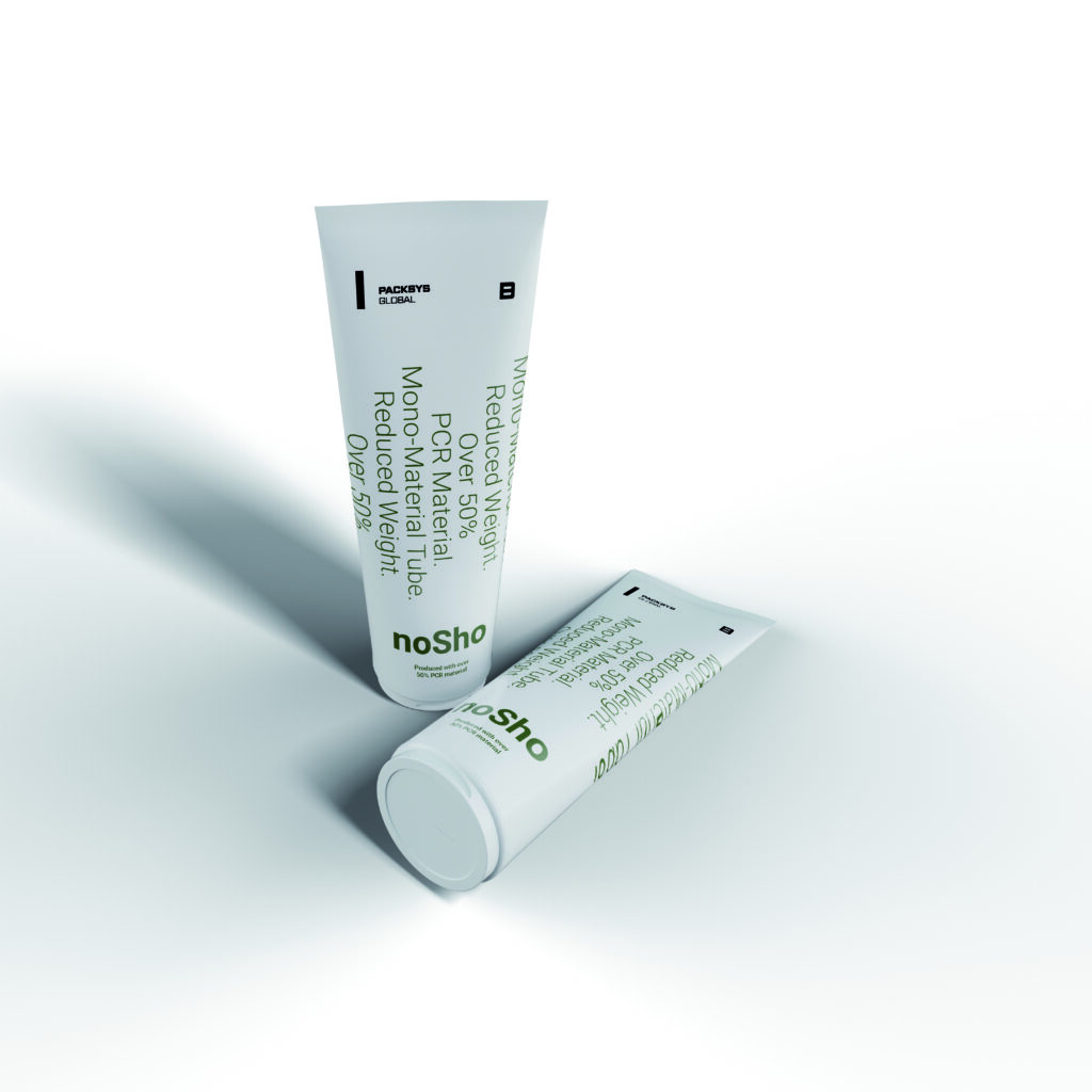 A Sustainable Partnership: Polycycle And Packsys Global Solve The Pcr Tube Challenge 1 Freigestellt Olive Text Nosho Pack Cmyk